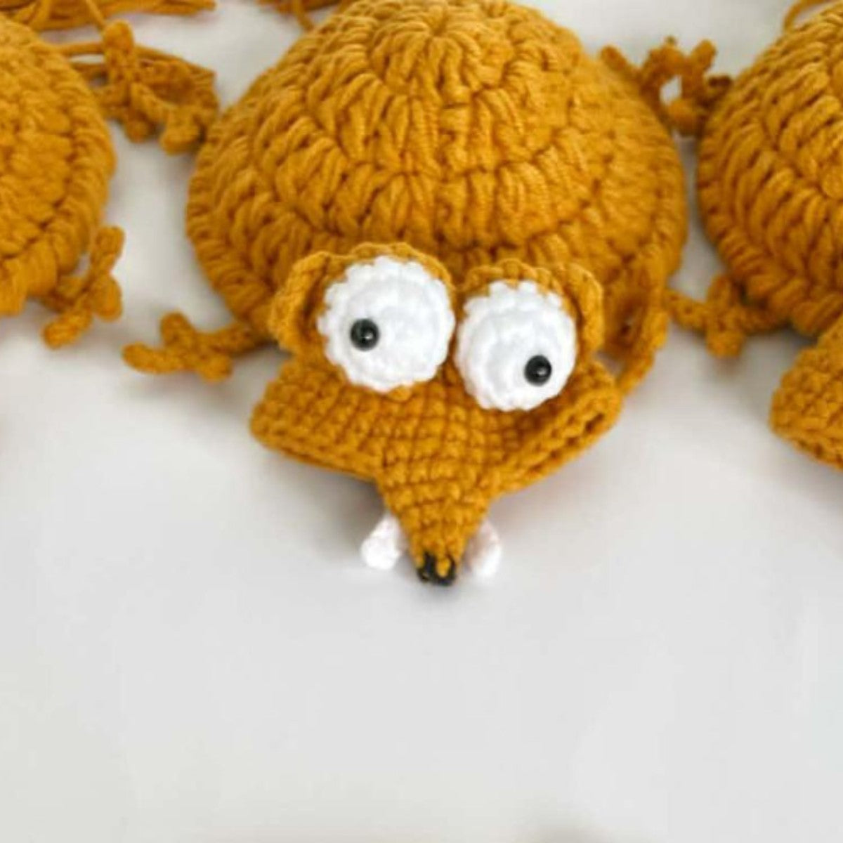 Handmade Crochet Animal Coasters Turtle Squirrel Heat Insulating Pad Creative Desk Coaster Home Decor