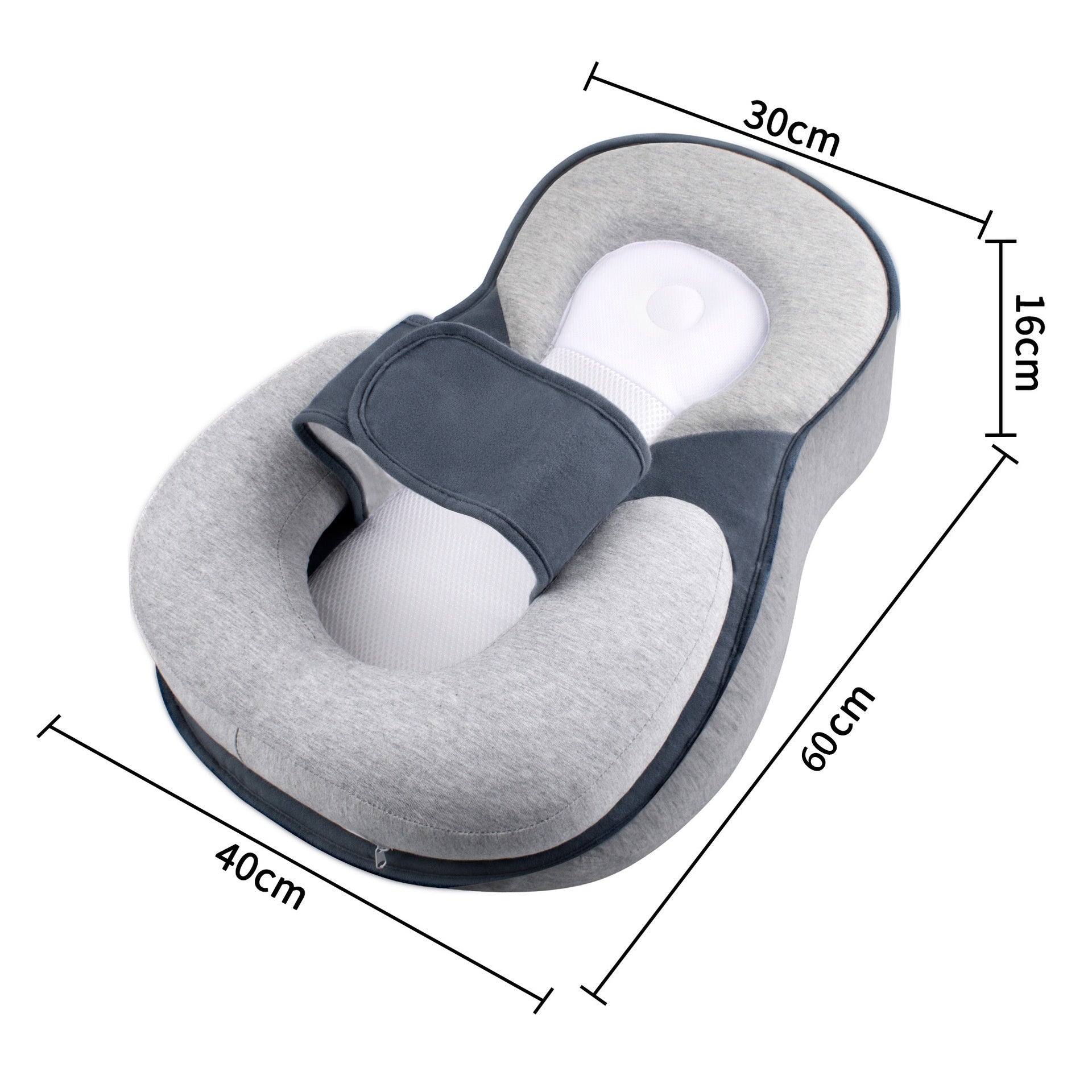Infant Anti-Reflux Incline Pillow Baby Feeding Aid Newborn Reclining Pad Nursing Pillow