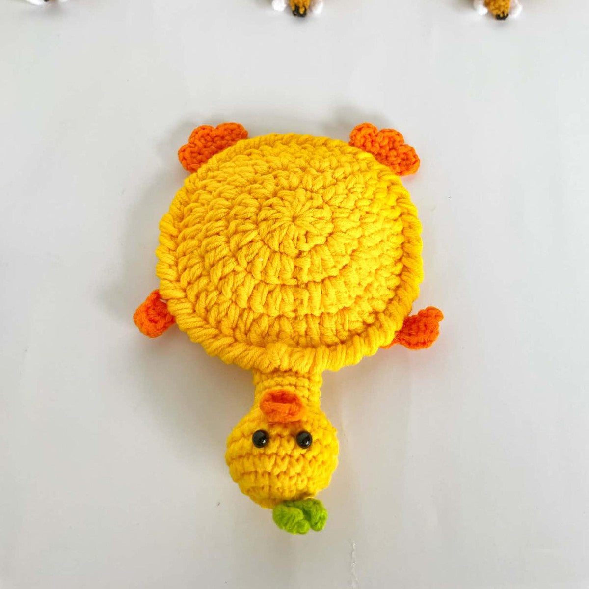 Handmade Crochet Animal Coasters Turtle Squirrel Heat Insulating Pad Creative Desk Coaster Home Decor