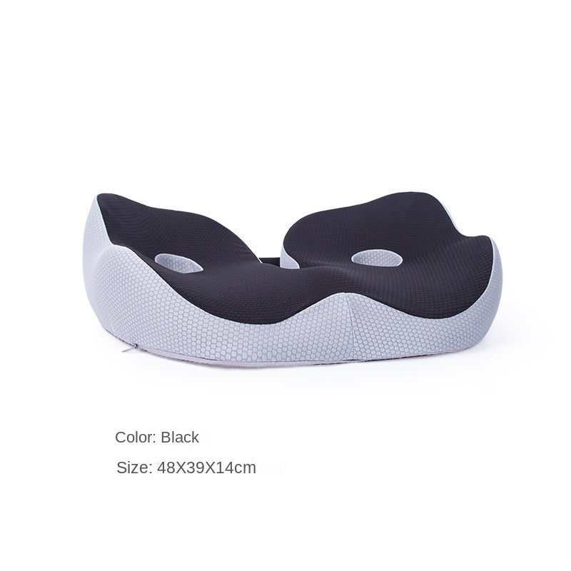 Breathable seat cushion thick memory foam cushion for long hours in the office