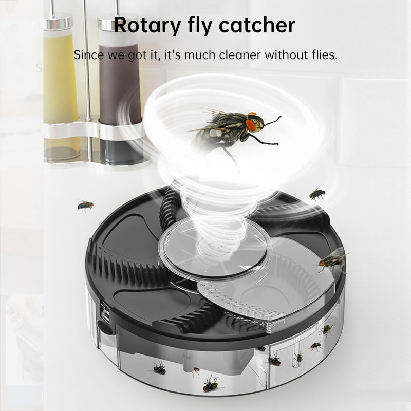 2025 Automatic Fly Trap for Home Kitchen - Removable Insect Pest Catcher