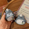 Cute Totoro AirPods Pro 3 Apple Bluetooth Earphone Case for 2/3/4 Generation Cartoon Silicone Protective Cover