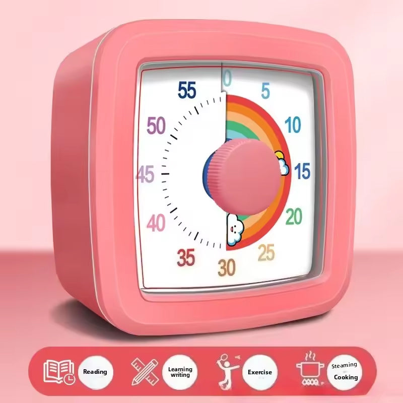 Yunbaoit Visual Timer – Digital Countdown Clock with Night Light for Kids & Kitchen
