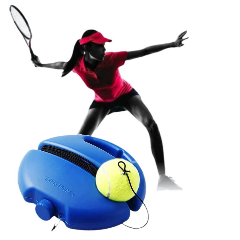Single Tennis Training Base with Rope Tennis Trainer Stand with Rebound String