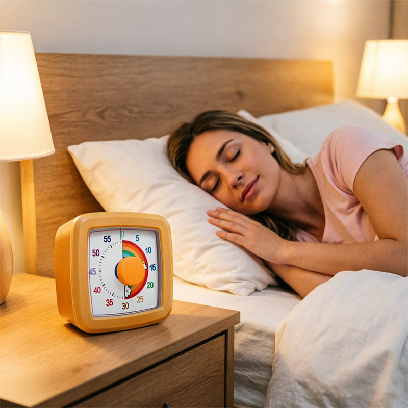 Yunbaoit Visual Timer – Digital Countdown Clock with Night Light for Kids & Kitchen
