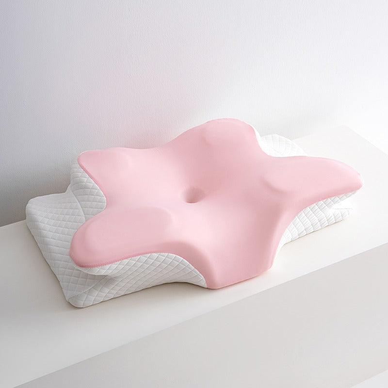 Cooling Viscoelastic Memory Foam Pillow – Heat-Resistant Slow Rebound Cushion