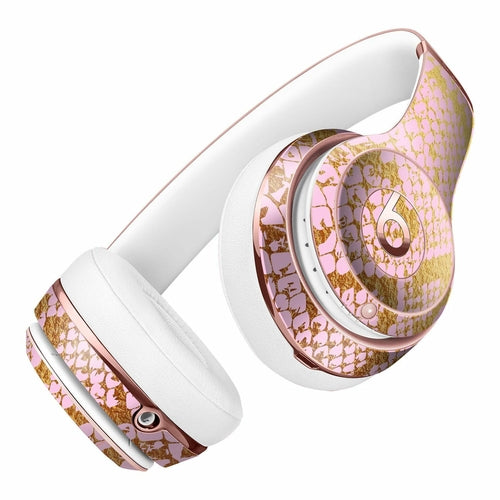 Pink Gold Flaked Animal v6 Full-Body Skin Kit for the Beats by Dre