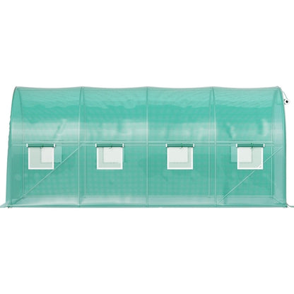 Walk-in Tunnel Greenhouse, 4.5 x 2 x 2 m /15 x 7 x 7 ft Portable Plant