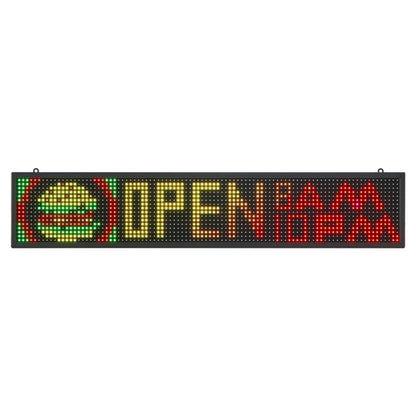 Programmable LED Sign, P10 Full Color Flexible Digital Scrolling