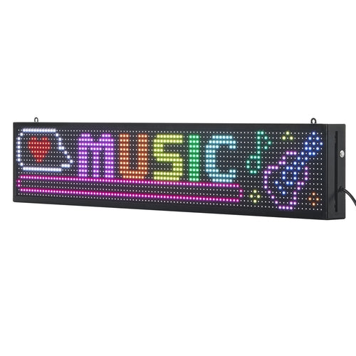 Programmable LED Sign, P10 Full Color Flexible Digital Scrolling